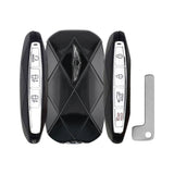 2022-2025 Genesis G90  7-Button Smart Key  PN: 95440-T4120PH3  TQ8-FOB-4F53U - front, back, side buttons and emergency key