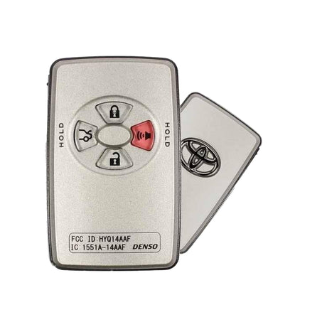 2005-2007 Toyota Avalon  4-Button Smart Key  PN: 89904-07030  HYQ14AAF - Brand New, no emergency key