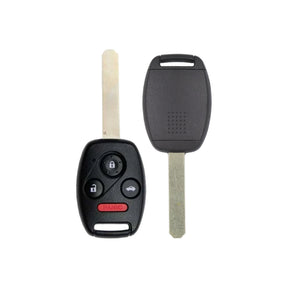 2008-2012 Honda Accord 4-Button Remote Head Key  PN: 35118-TA0-A04  KR55WK49308 - Recase, no-logo shell