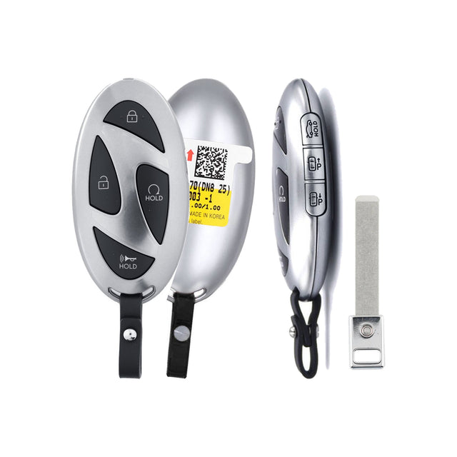 2024-2026 Hyundai Sonata  7-Button Smart Key  TQ8-FOB-4F89U44  PN: 95440-L1570 - front, back, side buttons and emergency key