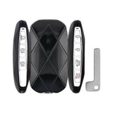 2024-2026 Genesis G80  7-Button Smart Key  PN: 95440-T1AA0  TQ8-FOB-4FA0U44 - front, back, side buttons and emergency key