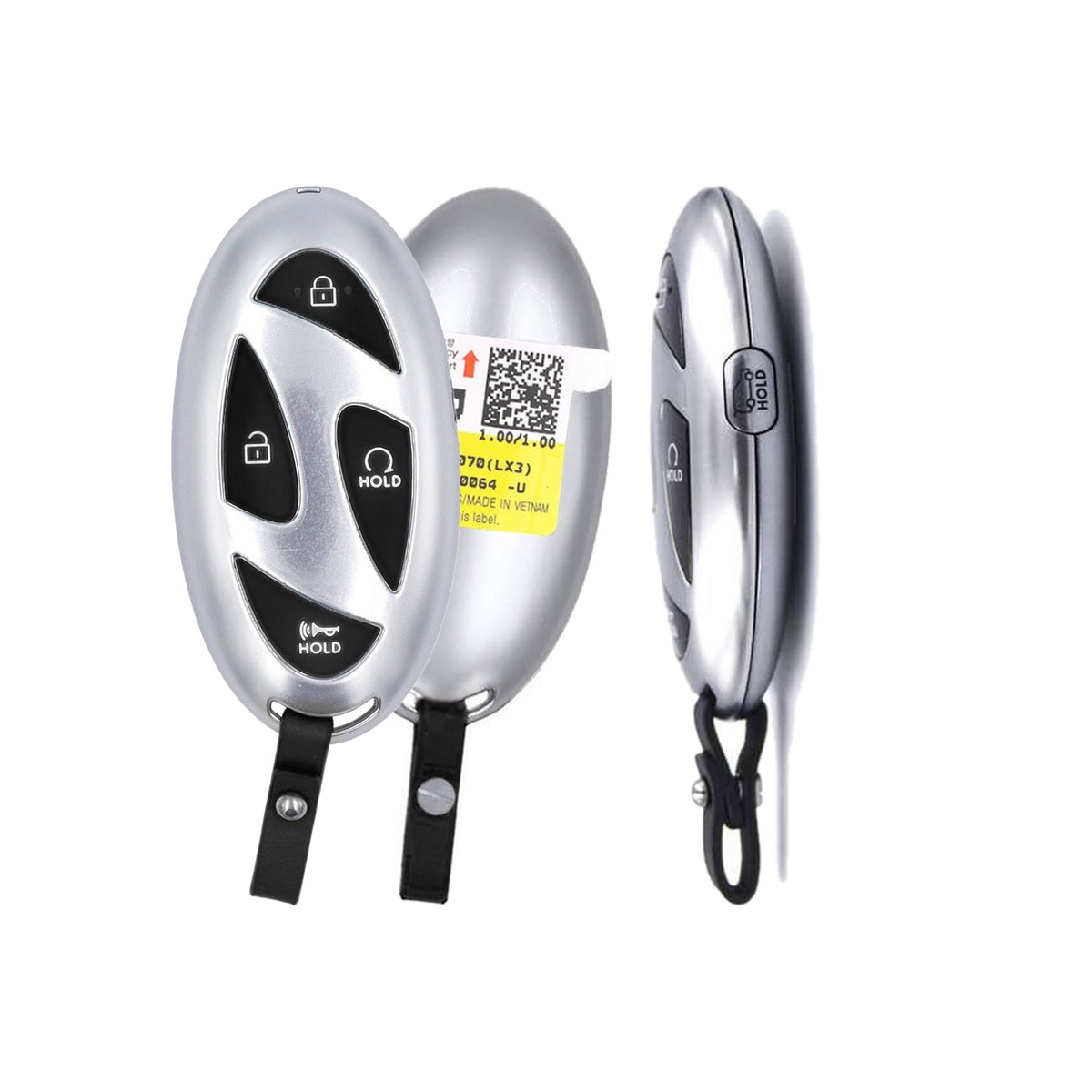 2025-2026 Hyundai Palisade  Smart Key 5-Button-Hatch Remote Start  TQ8-FOB-4FA2U44  PN: 95440-P9070 - Brand New, side buttons shown