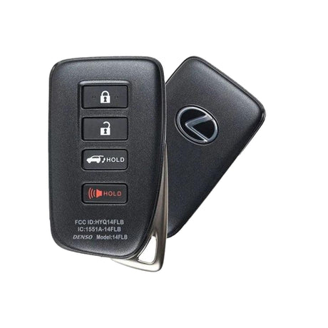 2021-2022 Lexus RX350  RX450H  4-Button Smart Key  PN: 8990H-0E290  HYQ14FLB Locked - Brand New, no emergency key
