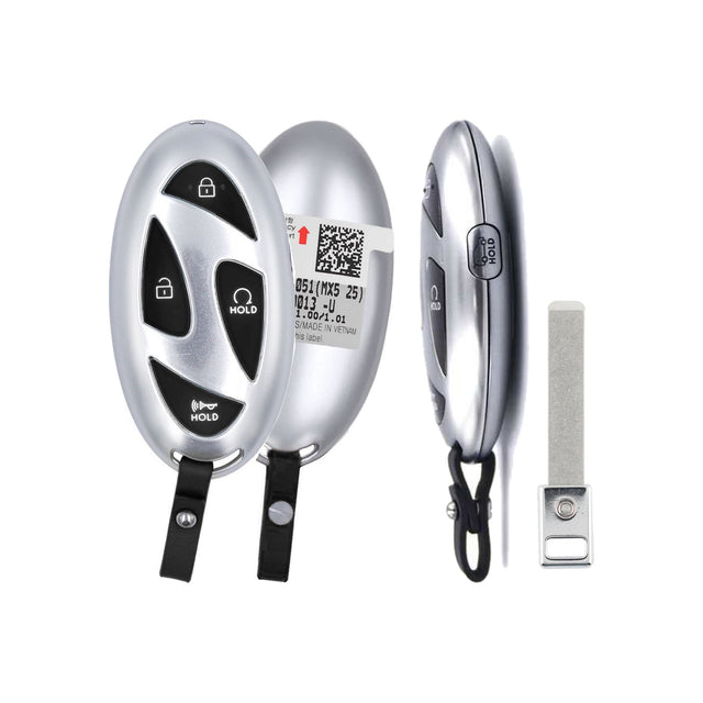 2023-2027 Hyundai Santa Fe  5-Button Smart Key  PN: 95440-P6051  TQ8-FOB-4F61M43 - front, back, side buttons and emergency key