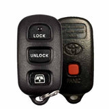 1999-2009 Toyota 4Runner / Sequoia / 4-Button Keyless Entry Remote / PN: 89742-35050 / HYQ12BBX / OEM REFURB