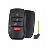 2022-2026 Toyota Corolla Cross | 4-Button Smart Key | PN: 8990H-0A021 | HYQ14FBW | 4A Chip | OEM