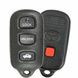 2002-2006 Toyota Camry / Solara / 4B Keyless Entry Remote / PN: 89742-AA030 / GQ43VT14T / OEM REFURB
