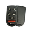 2005-2010 Honda Odyssey 6-Button Keyless Entry Remote - Aftermarket, front and back