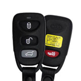 2007-2009 Kia Sorento Rondo / 4-Button Keyless Entry Remote / PN: 95430-3E510 / PLNHM-T011 / OEM REFURB