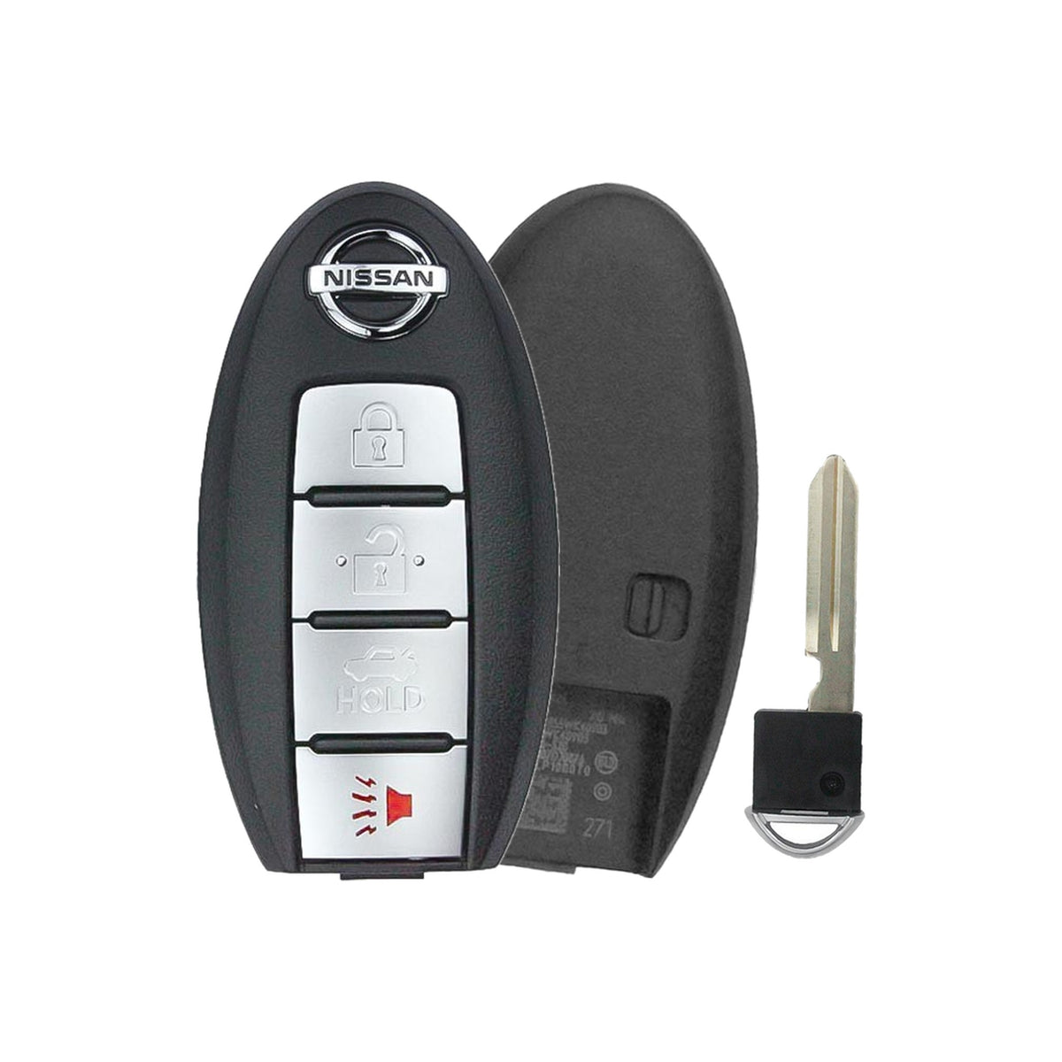 2007-2014 Nissan Altima  Maxima  4-Button Smart Key  KR55WK48903  OEM OEM - front, back and emergency key