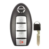2013-2015 Nissan Altima / 4-Button Prox Smart Key / PN: 285E3-9HP4B / KR5S180144014 / IC 014 / OEM REFURB