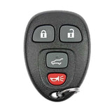 2007-2017 GM / Keyless Entry Remote 4B Hatch / FCC: OUC60270 / OUC60221 / PN: 5922372 / OEM REFURB