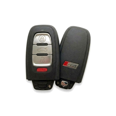 2008-2016 Audi 4-Button Smart Key Comfort Access - Audi S4 Logo - Brand New