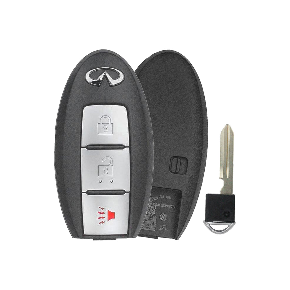 2008-2017 Infiniti FX35 | FX50 | EX35 | QX50 | 3-Button Smart Key