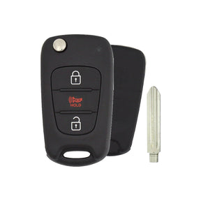 2010-2012 Kia Soul | 3-Button Flip Key - Main photo