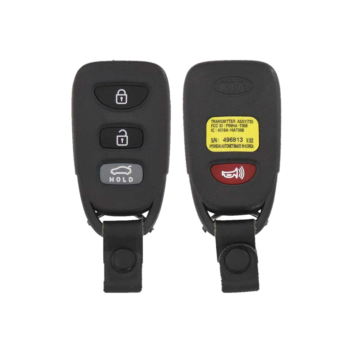 2010-2013 Kia Forte | 4-Button Keyless Entry Remote - Refurbished