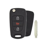 2010-2013 Kia Soul | 3-Button Flip Key - Recase