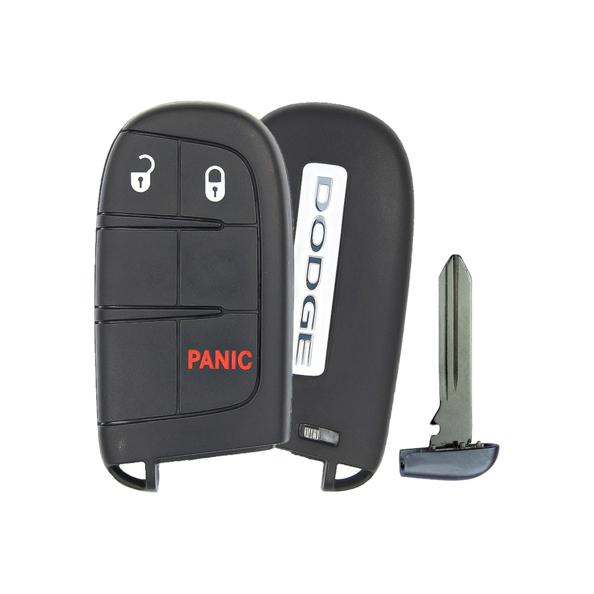 2011-2024 Dodge Durango  Journey  Jeep Grand Cherokee  3-Button Smart Key  68066349AG  M3N OEM - front, back and emergency key