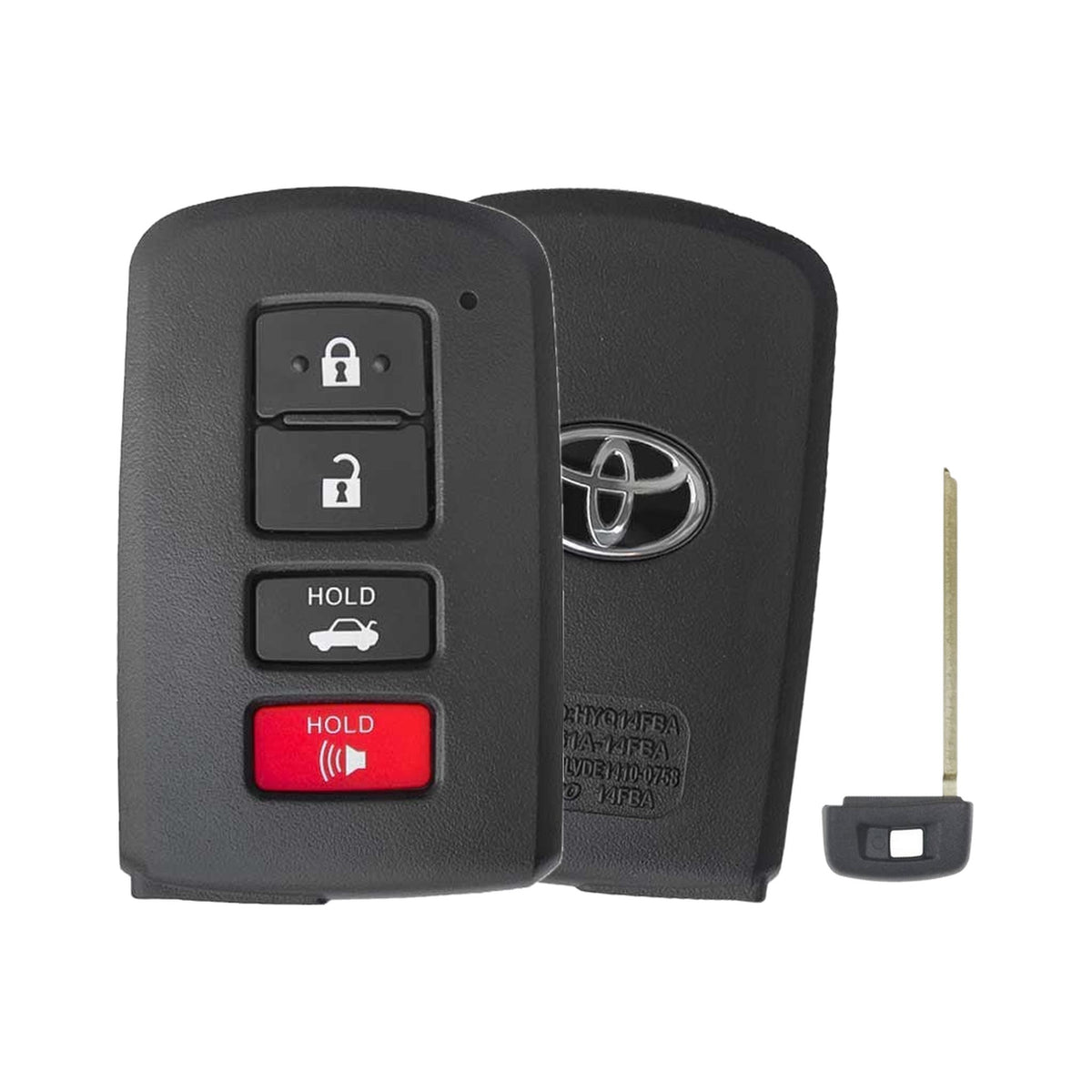 2012-2020 Toyota Avalon | Camry | Corolla | 4-Button Smart Key