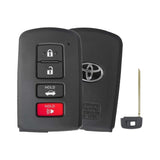2012-2020 Toyota Avalon | Camry | Corolla | 4-Button Smart Key