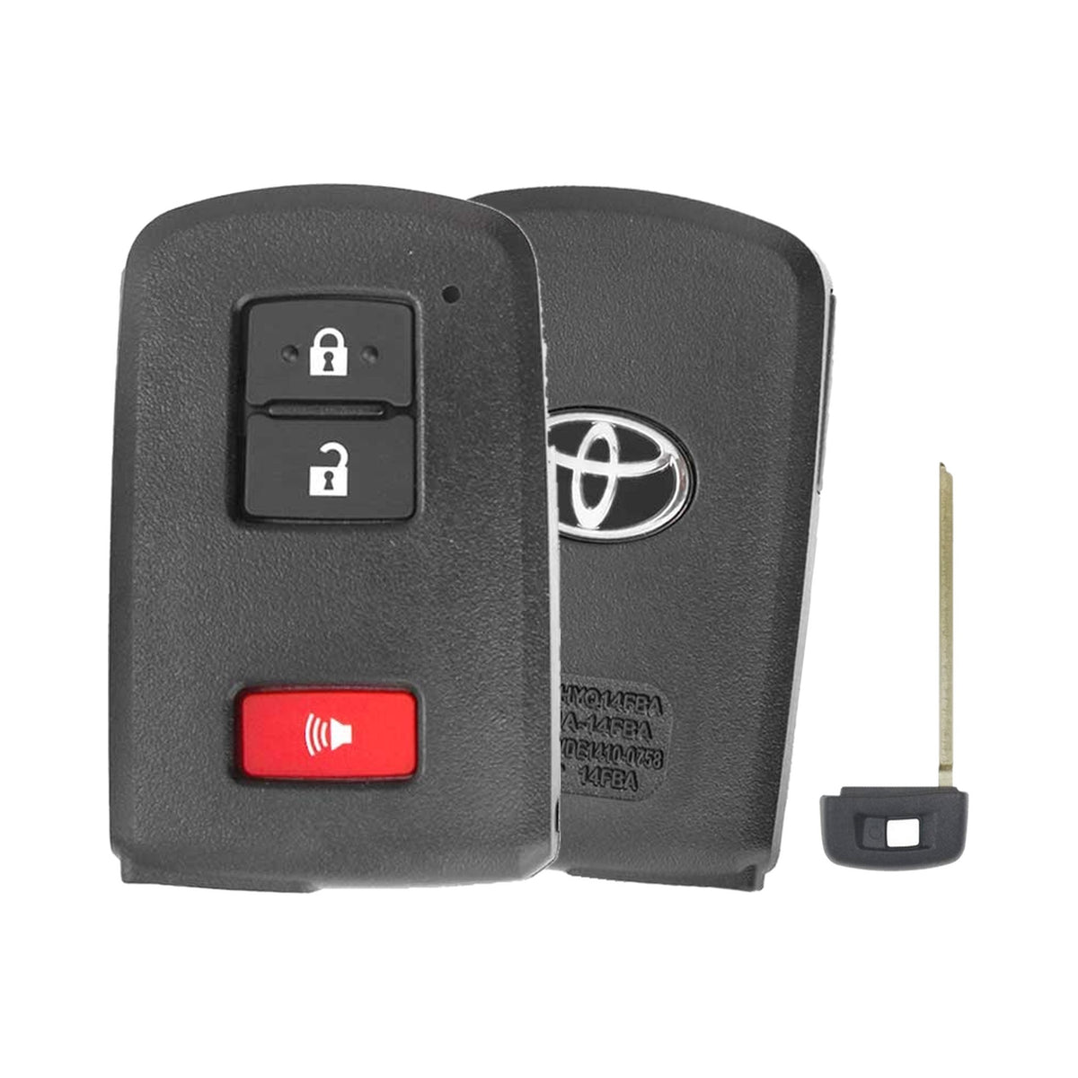 2012-2021 Toyota 4Runner | Tacoma | Tundra | 3-Button Smart Key