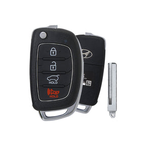 2013-2016 Hyundai Santa Fe | 4-Button Flip Key Remote - Refurbished