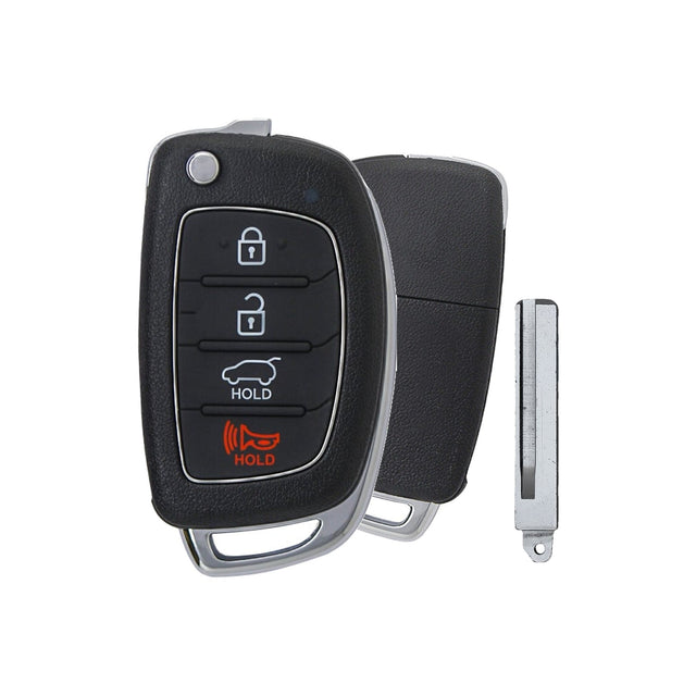 2013-2016 Hyundai Santa Fe | 4-Button Flip Key Remote - Default Title