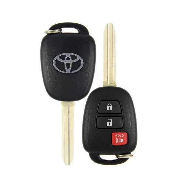 2013-2021 Toyota Highlander / RAV4 / 3-Button Remote Head Key / PN: 89070-0C050 / GQ4-52T / H Chip / OEM REFURB