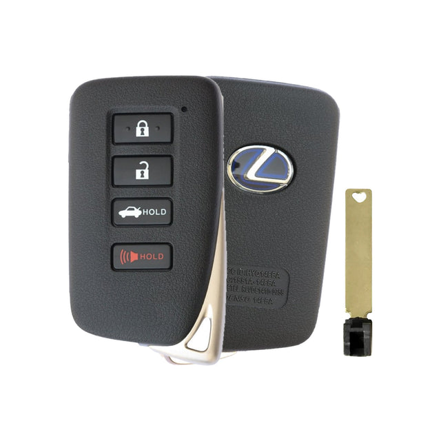 2013-2020 Lexus ES300  GS350  4-Button Smart-Key OEM - front, back and emergency key