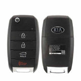 2014-2016 Kia Forte / 4-Button Flip Key / PN: 95430-A7400 / OSLOKA-OKA870T (YD) OEM REFURB