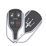 2014-2019 Maserati Ghibli / Quattroporte / 4-Button Smart Key / W/ Panic / PN: 670019936 / M3N-7393490 / OEM REFURB