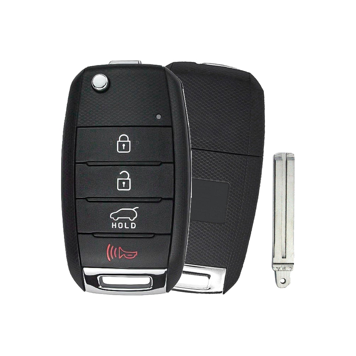 2014-2019 Kia Soul | 4-Button Flip Key - Main photo