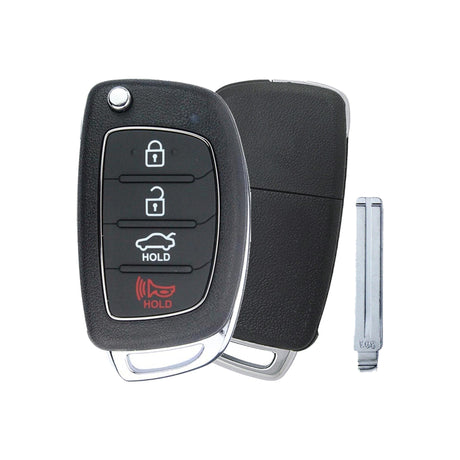 2015-2017 Hyundai Sonata | 4-Button Flip Key - Main photo