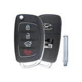 2015-2017 Hyundai Sonata | 4-Button Flip Key - Refurbished
