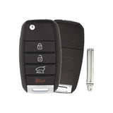 2015-2018 Kia Sedona | 4-Button Flip Key - Recase