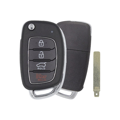 2015-2019 Hyundai Santa Fe 4-Button Remote Key - Recase