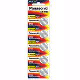 Panasonic CR2016 3V Lithium Battery 5-Pack