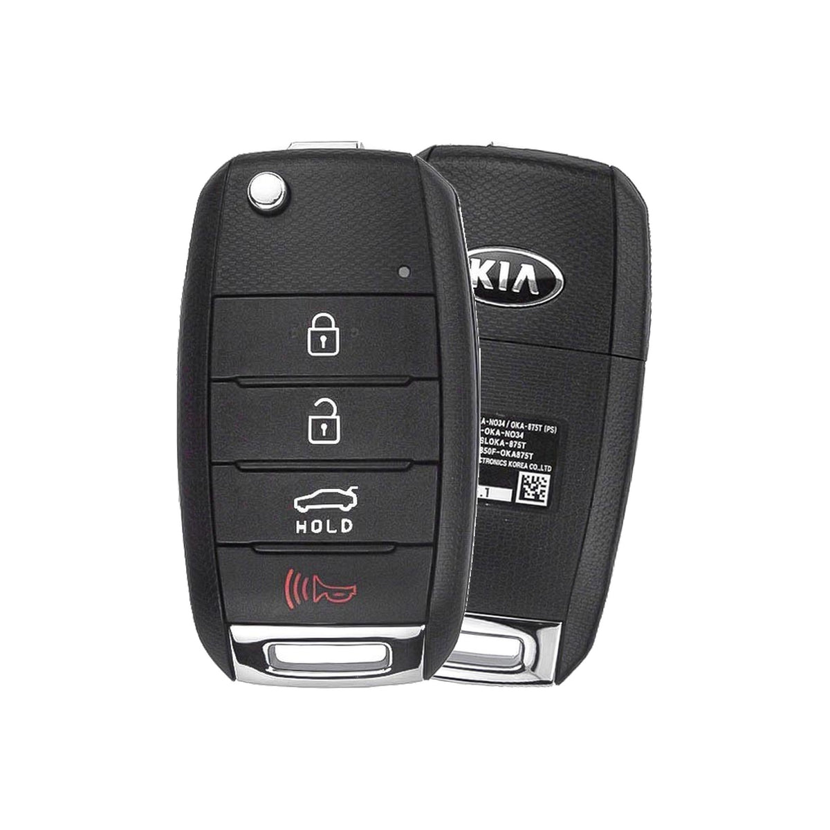 2017-2018 Kia Forte | 4-Button Flip Key - Brand New