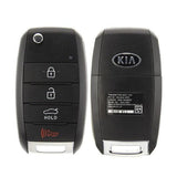 2017-2018 Kia Forte / 4-Button Flip Key / PN: 95430-A7200 / OSLOKA-875T (YD) / OEM NEW