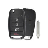 2017-2018 Kia Forte | 4-Button Flip Key - Main photo