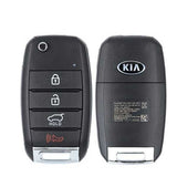 2017-2019 Kia Niro / 4-Button Flip Key / PN: 95430-G5010 / SY5JFRGE04 (DE 4BT) OEM