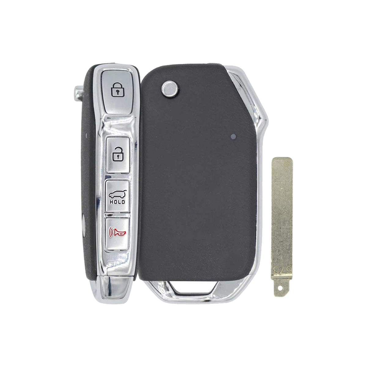 2019-2021 Kia Soul | 4-Button Flip Key - Recase