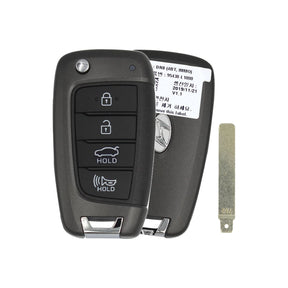 2019-2023 Hyundai Sonata | 4-Button Flip Key - Refurbished
