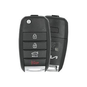 2020-2023 Kia Rio Remote Flip Key 4-Button Trunk w/ Transponder - Brand New