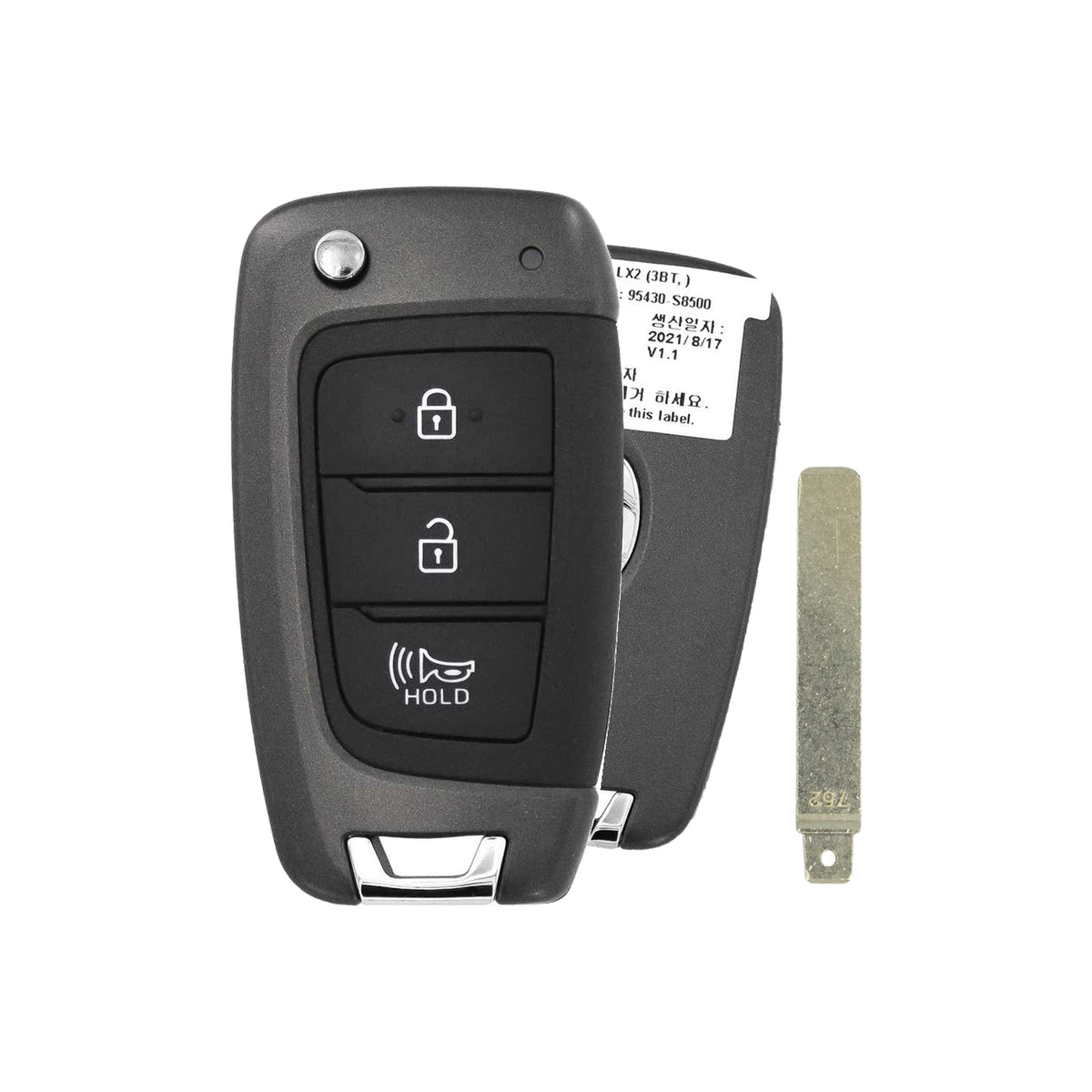 2020-2025 Hyundai Palisade | 3-Button Flip Key - Refurbished