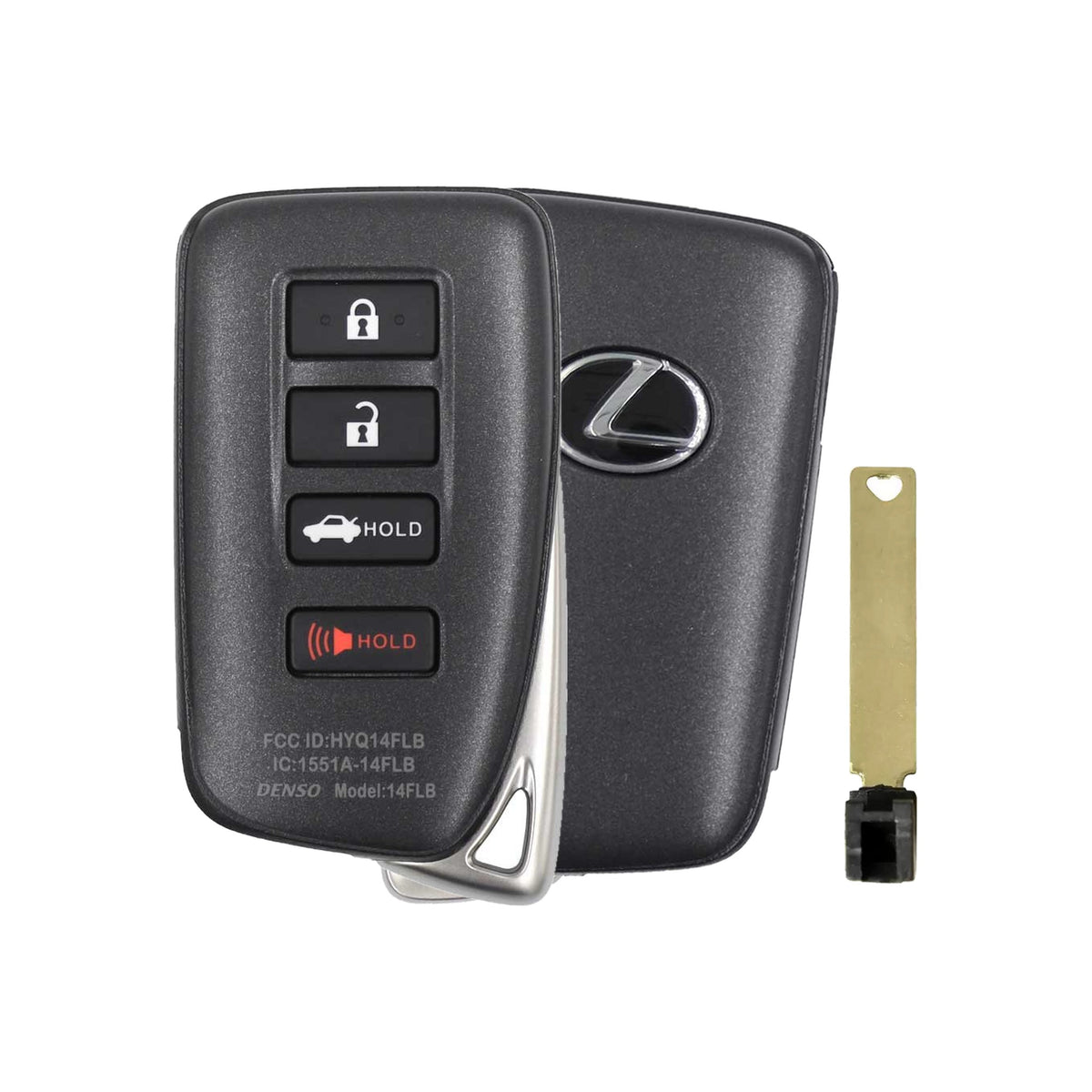 2020-2025 Lexus IS300 | IS350 | RC300 | RC350 | RCF | 4-Button Smart Key
