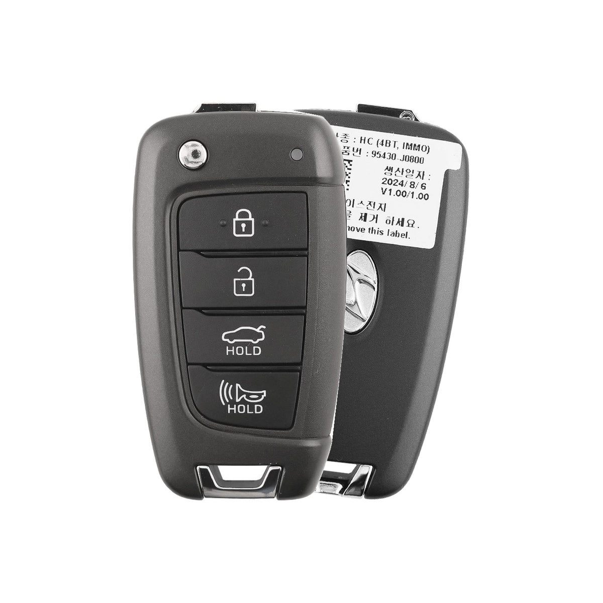 2021-2022 Hyundai Accent | 4-Button Flip Key - Brand New