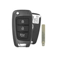 2021-2023 Hyundai Kona Remote Flip Key 3-Button - Refurbished