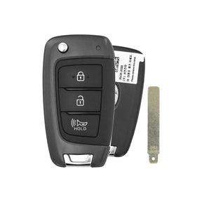 2021-2023 Hyundai Kona Remote Flip Key 3-Button - Refurbished