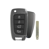 2021-2022 Hyundai Tucson | 4-Button Flip Key - Recase